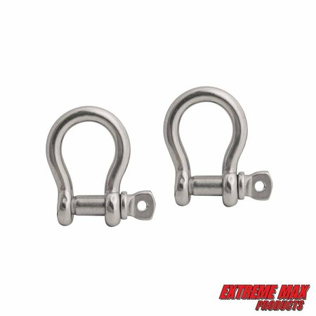 EXTREME MAX Extreme Max 3006.6614 BoatTector Stainless Steel Marine Anchor Shackle - 5/16" 3006.6614